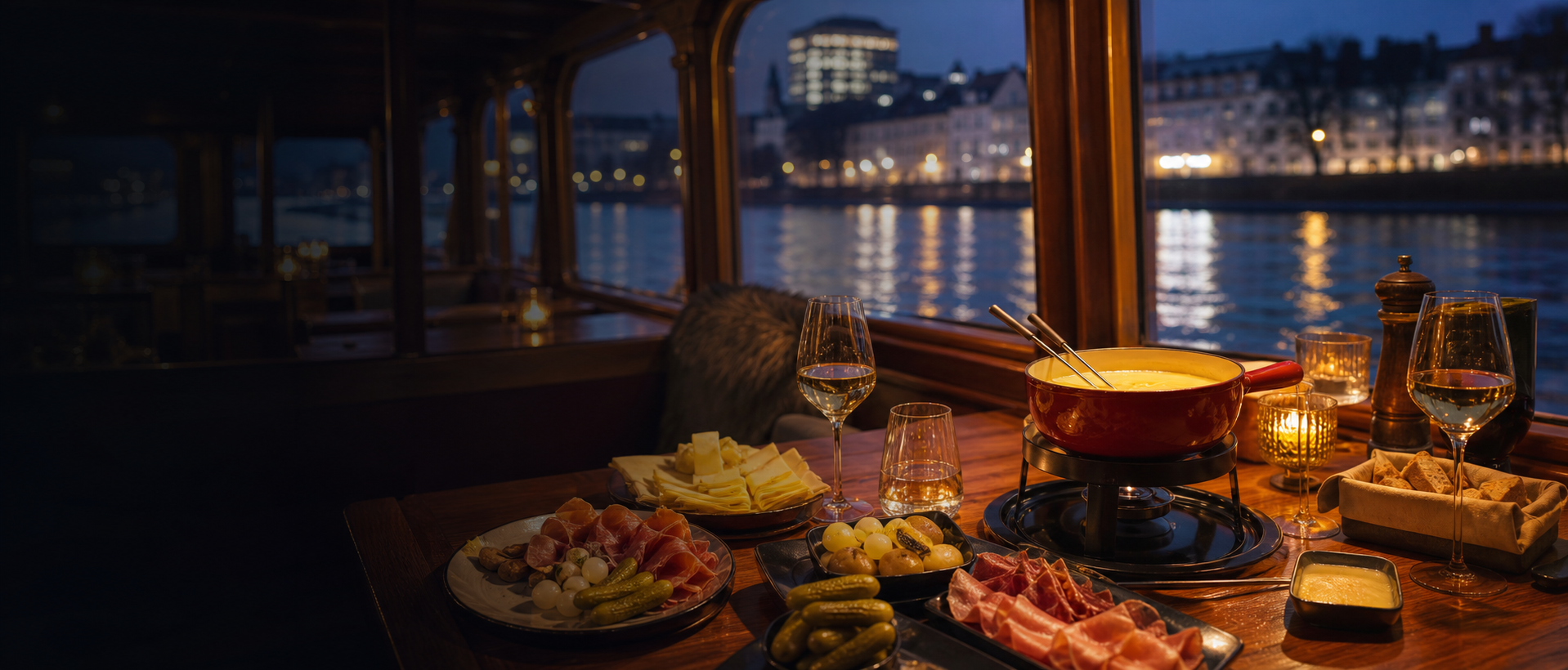 Rhytaxi auf dem Rhein in Basel